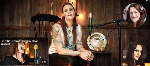 Floor Jansen : Vidéo Alone cover de Heart