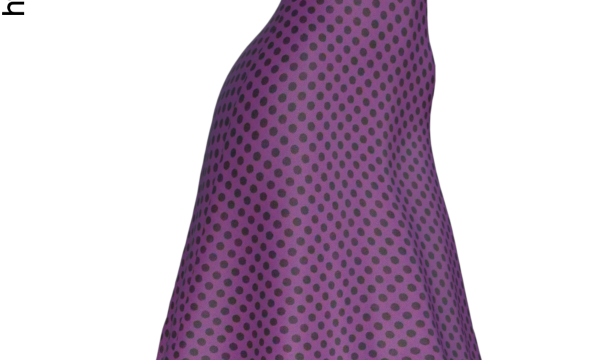 Image femme en robe longue (tube-render)