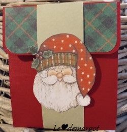 Pochette cadeau de dernière minute et son tuto