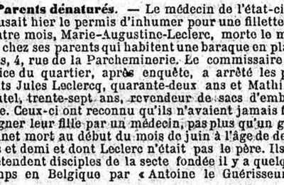 Parents dénaturés (Journal des débats politiques et littéraires 22 juillet 1912)