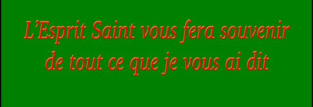 Homélie du 6ème dimanche de Pâques - 22 mai 2022