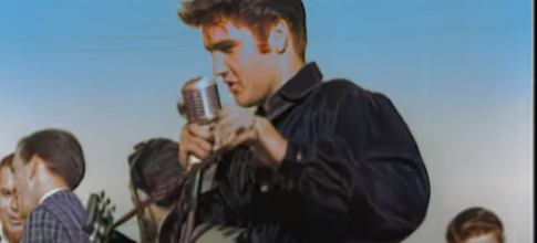 Elvis Presley AI 5K Colorized / Hard Restore - I Was The One