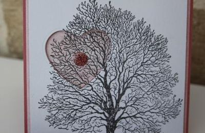 Scrap carte / L'arbre et son coeur