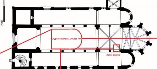 Le croquis transmis à Mr le Maire de Marsal 2 jours avant son passage dans le village. (Albert Fagioli)