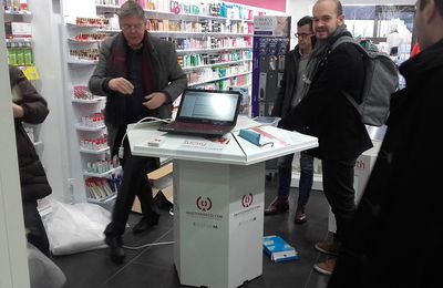 La première borne interactive d’objets connectés rentre en pharmacie