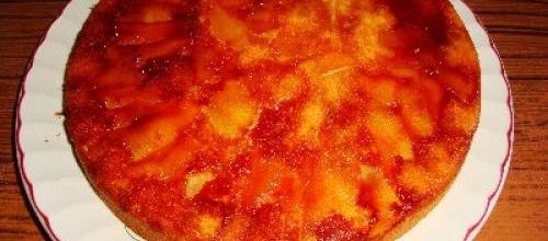 Gateau aux pommes, Rhum et caramel..
