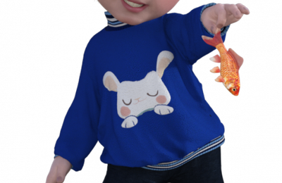 Tube de garçonnet malicieux (poser, render, png)