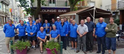 Remise de la tenue par nos sponsors