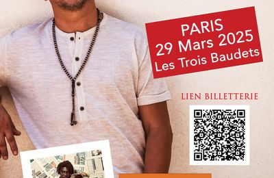 Atef en concert aux Trois Baudets à Paris le 29/03/2025