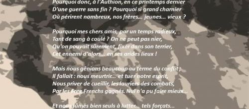 *Etape n° 44 - 10 Avril- 8 Mai 1945 - Pourquoi "l'AUTHION" ? Une introduction