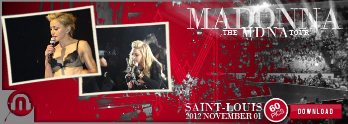 The MDNA Tour - Saint-Louis, November 01 - 60 Live Pictures