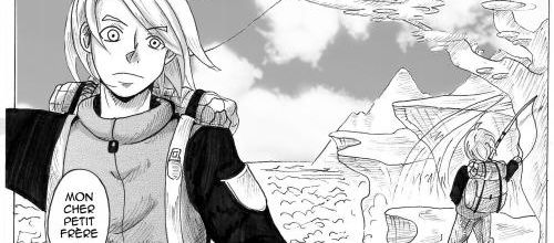 • Edition des pages de mon manga 
