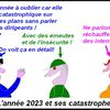 On en parle aux infos du poissonnier, quittons vite cette année 2023.