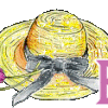 alphabet chapeau de paille