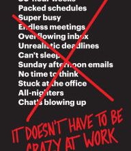 Download free kindle ebooks uk It Doesn't Have to Be Crazy at Work by Jason Fried, David Heinemeier Hansson