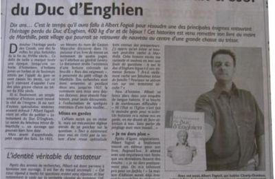 Le journal du Républicain-Lorrain du dimanche 25 mai 2008. (édition de Sarrebourg) (Photo Romain V-D)
