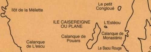 Les iles de l'archipel de Riou, Calseraigne