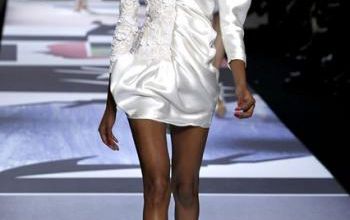 mode fashion white skirt dress trousers victor &amp; rolf