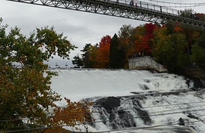 La Chute Montmorency au Québec...