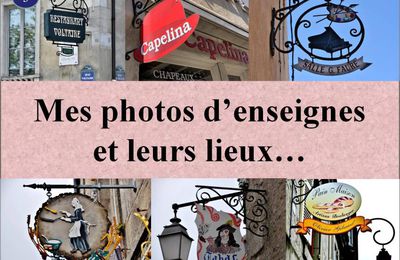 J'aime les enseignes de toute la France...