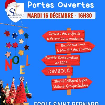 Le  marché de Noël de l'école Saint Bernard a eu un beau succès !