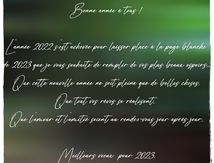 Très belle année 2023 !!!