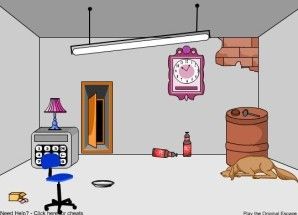 Coincé dans une cave - Escape 2 soluce