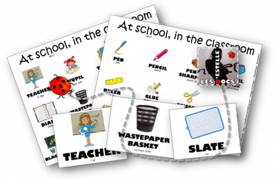 In the classroom - Vocabulaire