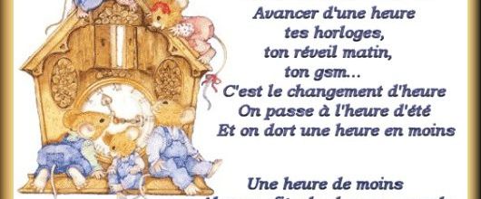 CHANGEMENT HEURE - HEURE D'ETE