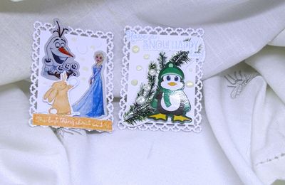 ATC thème neige .