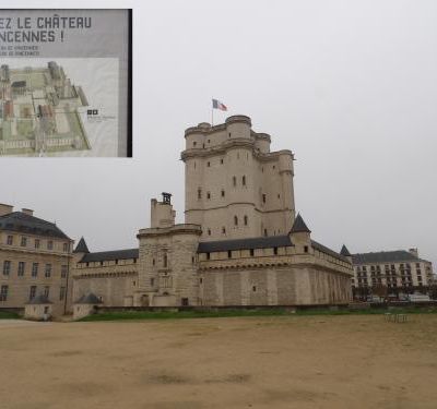 Journée du premier décembre à Vincennes (94) 2/4 le château