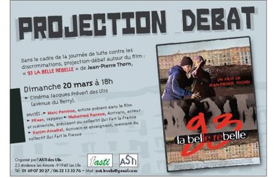 Projection-débat autour du film 93 la belle rebelle, 20 Mars aux Ulis (91)