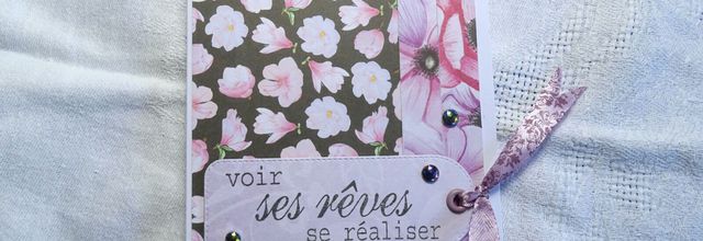 Défi mauve et violettes .