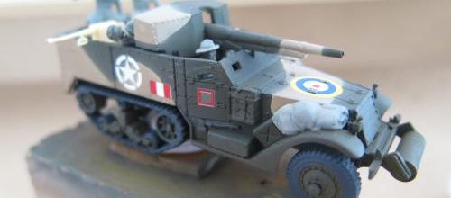 Half track GMC : peinture et décals