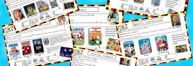 Le loup qui rencontrait les artistes belges: fiches artistes.