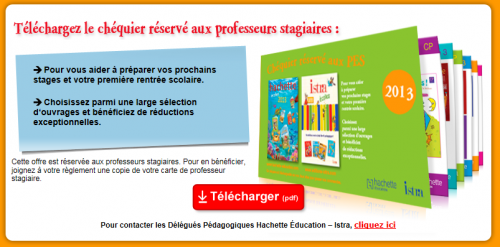 Chéquier réduction PES