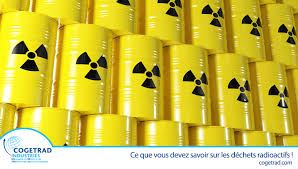 Les déchets radioactifs.