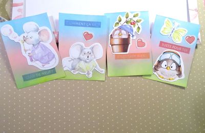 ATC animaux rigolos .