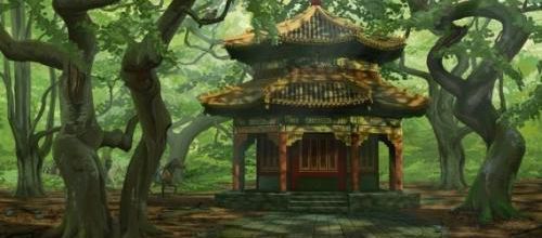 Le temple thaï...