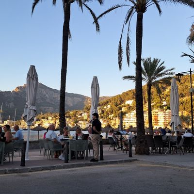 soirée dans la baie de soller ... 