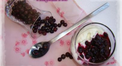 FROMAGE BLANC, MARMELADE CASSIS