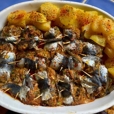 Sardines farcies au Pécorino