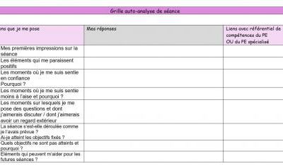 Analyse de séance