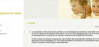 * Les stades psychologogiques de l'enfant