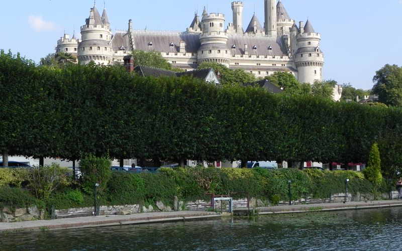 le Château de Pierrefonds dans l'Oise