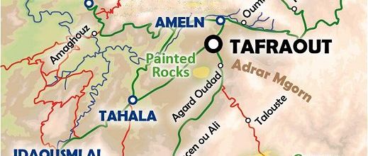 Tafraout - les rochers peints 