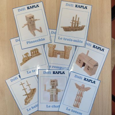 Modèles de construction en KAPLA