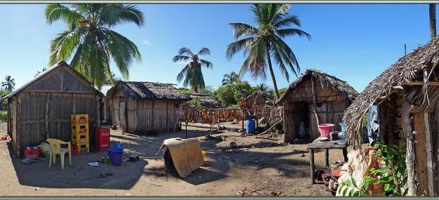 Poissons séchés - Grande Mitsio - Madagascar