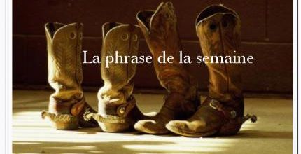 Une histoire de chaussure...