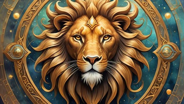 Signe du zodiaque "Lion" IA
